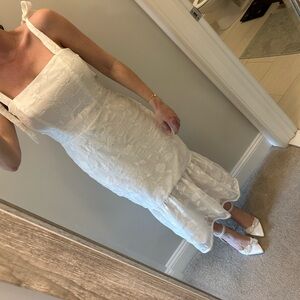 Mestiza white Clara dress - altered to fit like size 8